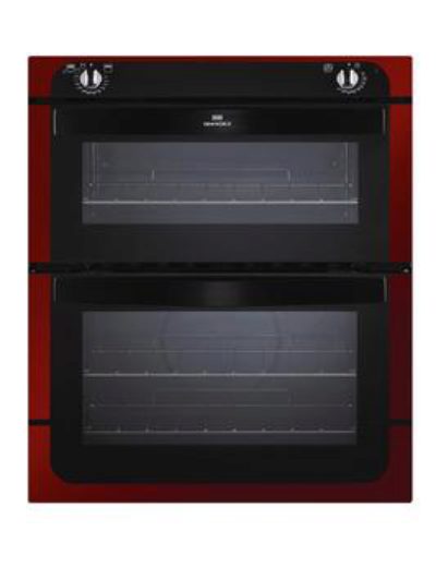 New World Nw701Do 70Cm Built-In Electric Double Oven - Red Metallic